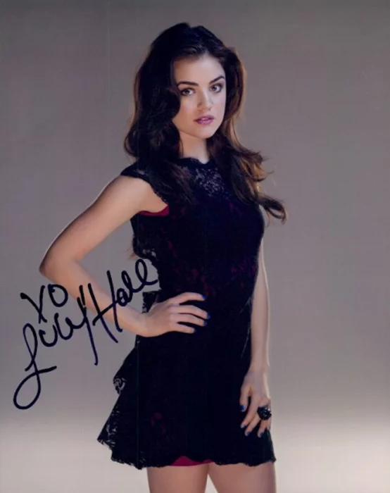Lucy Hale autograph
