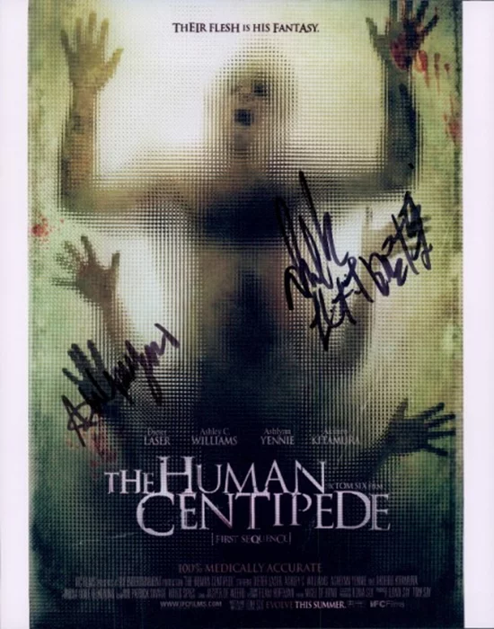 The Human Centipede autograph