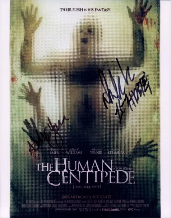 The Human Centipede autograph