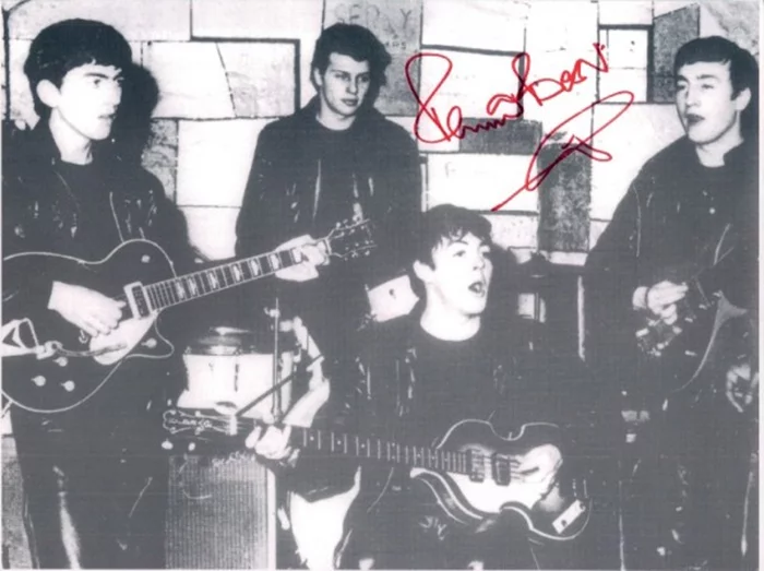 Pete Best autograph