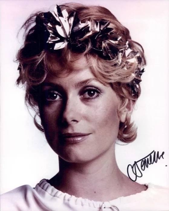 Catherine Deneuve autograph