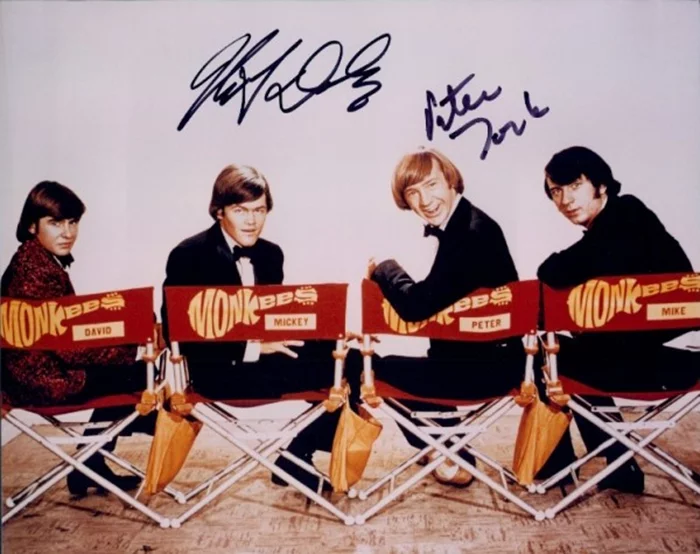 The Monkees autograph