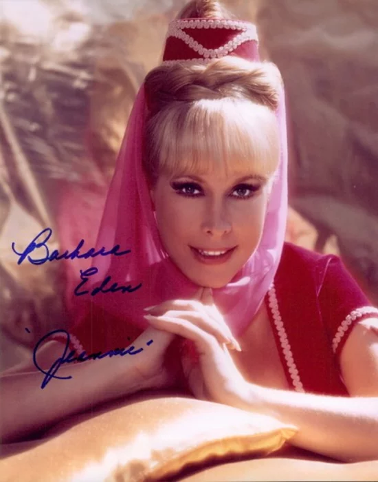 Barbara Eden autograph