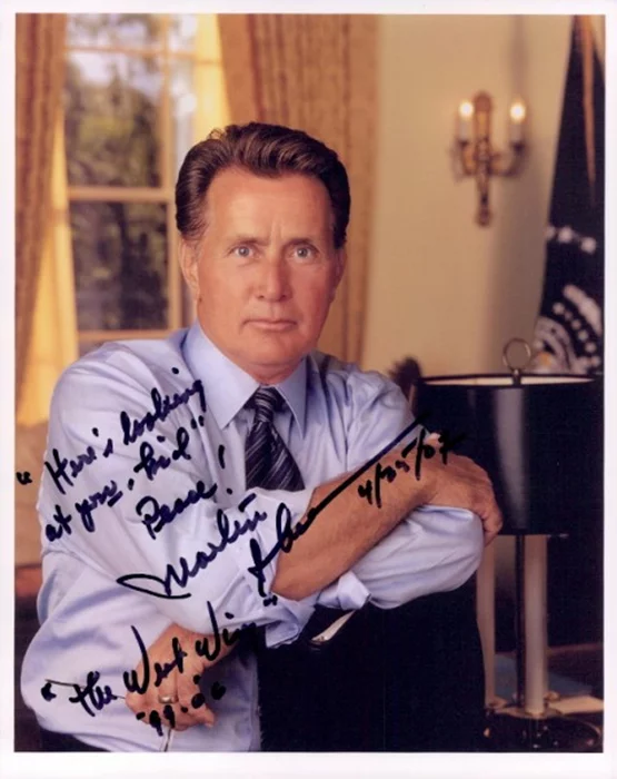 Martin Sheen autograph