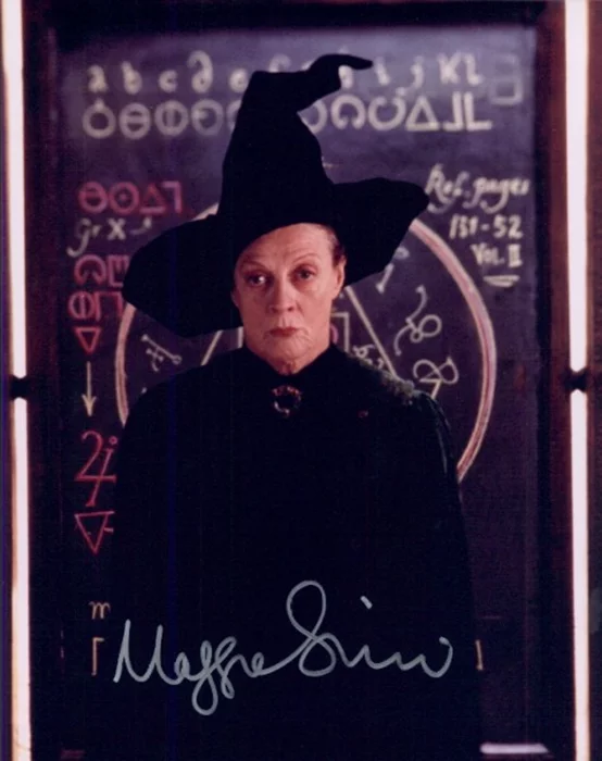 Maggie Smith autograph