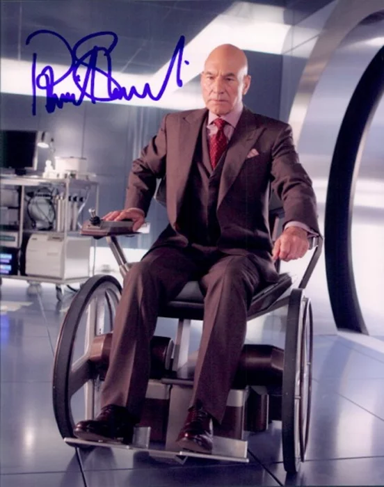 Patrick Stewart autograph