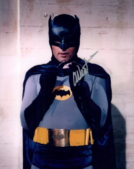 Adam West autograph