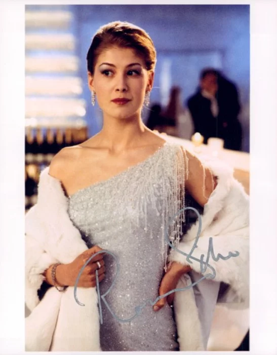 Rosamund Pike autograph