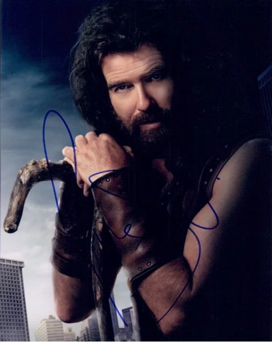 Pierce Brosnan autograph