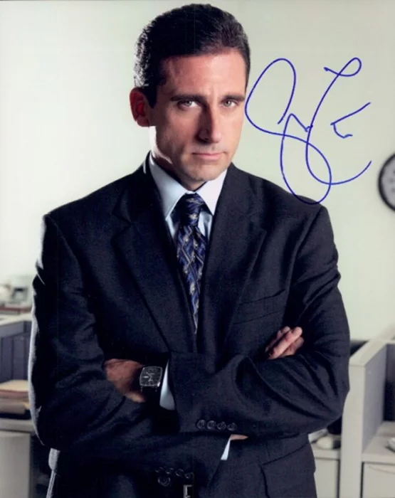 Steve Carell autograph