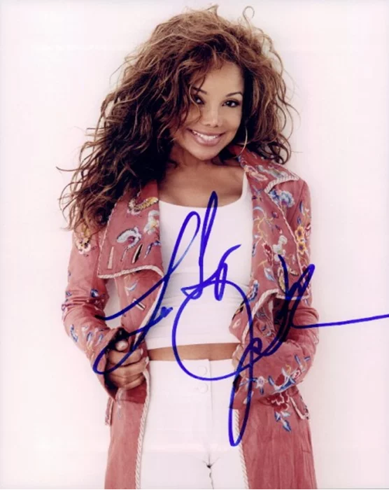 LaToya Jackson autograph