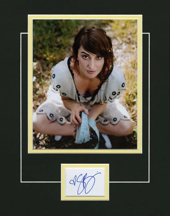 Sara Bareilles autograph
