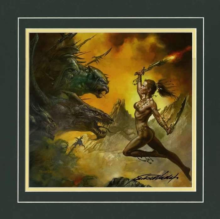 Boris Vallejo autograph
