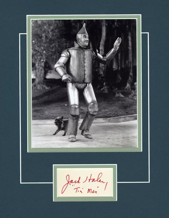 Jack Haley autograph