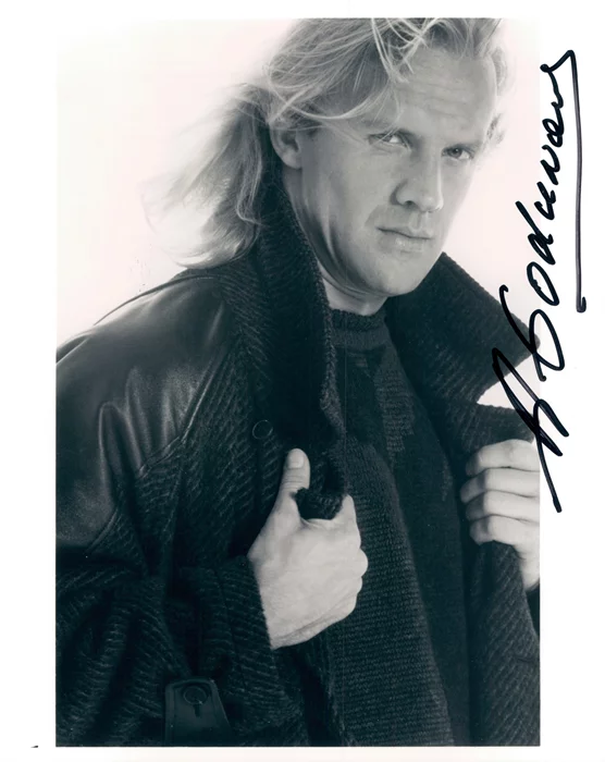 Alexander Godunov autograph