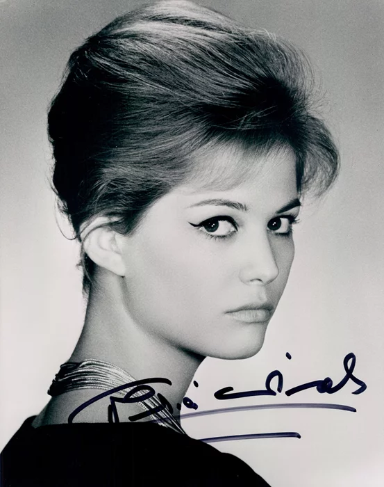 Claudia Cardinale autograph