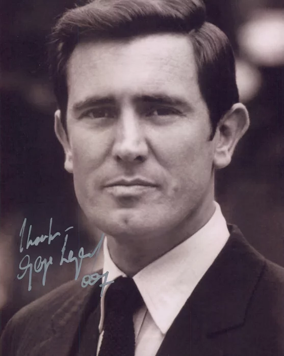 George Lazenby autograph