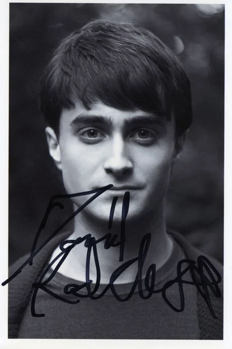 Daniel Radcliffe autograph