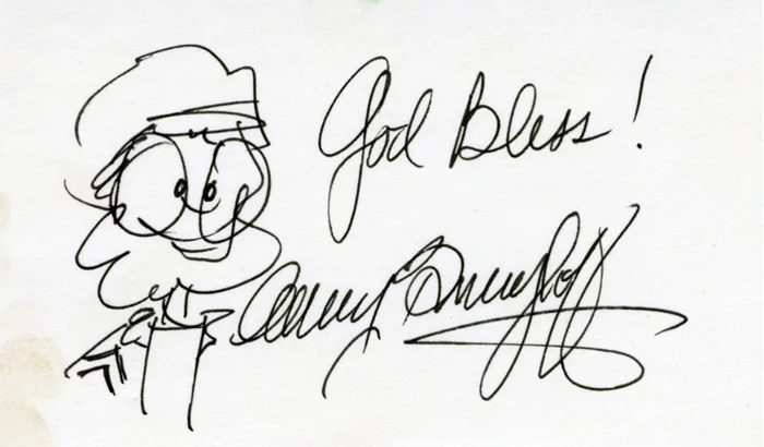 Gary Burghoff autograph