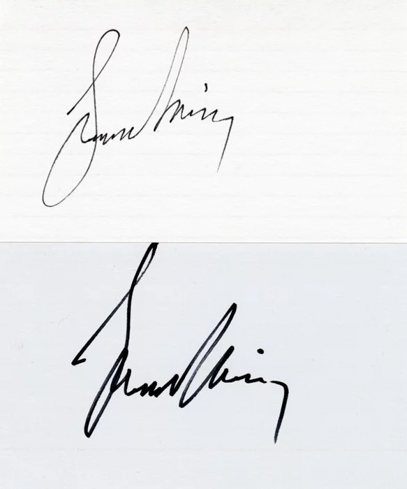 Leonard Nimoy autograph