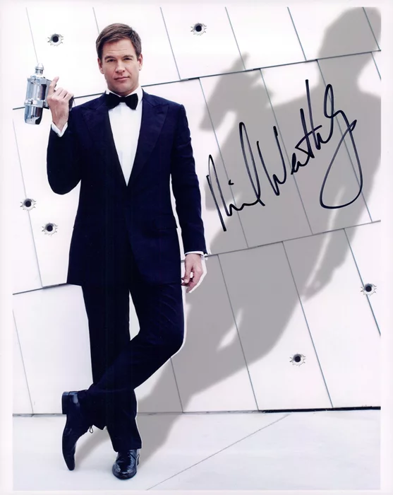 Michael Weatherly autograph