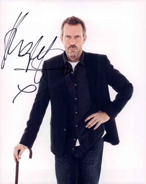 Hugh Laurie autograph