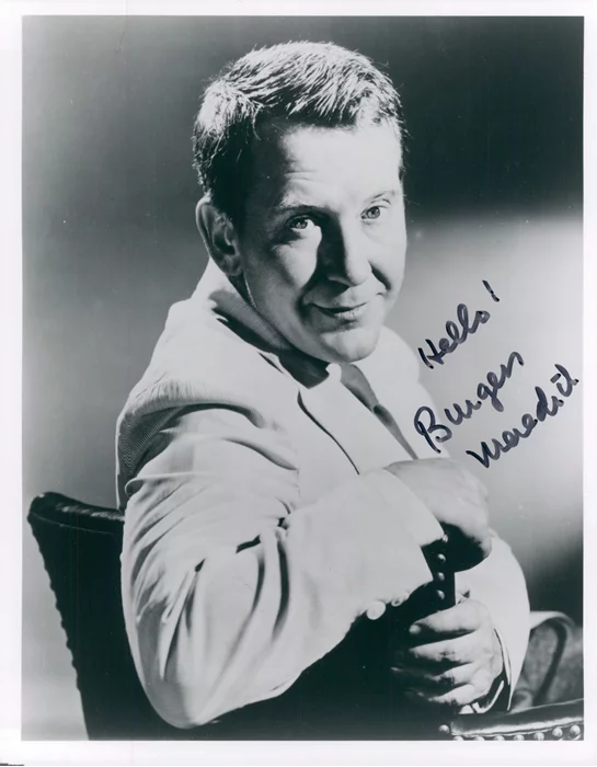 Burgess Meredith autograph