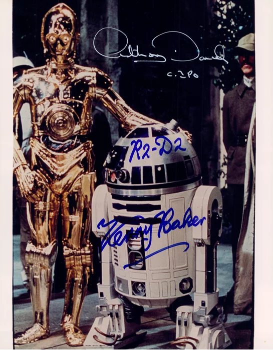 Star Wars Droids autograph