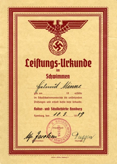 Third Reich autograph