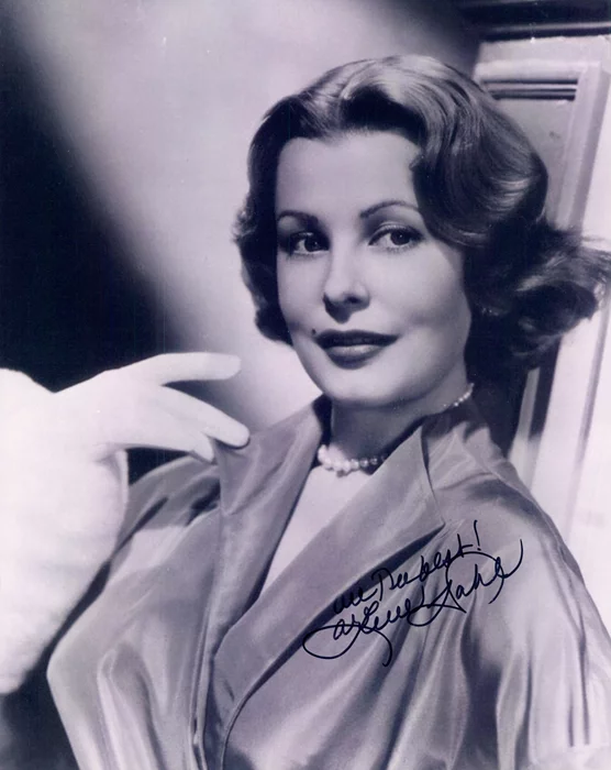 Arlene Dahl autograph