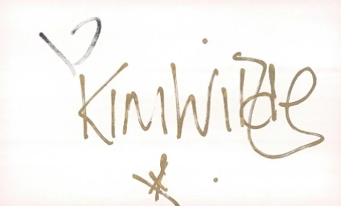 Kim Wilde autograph