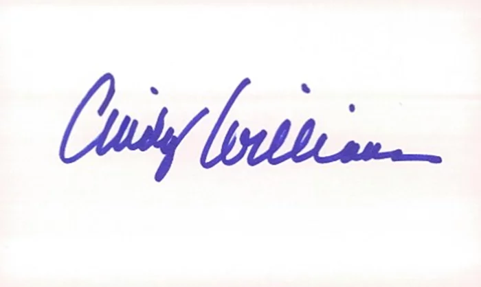 Cindy Williams autograph