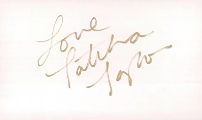 Tabitha Taylor autograph