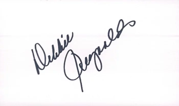 Debbie Reynolds autograph