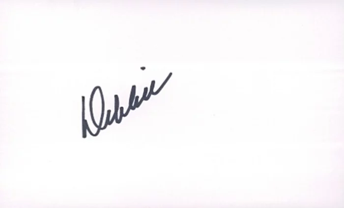 Debbie Reynolds autograph