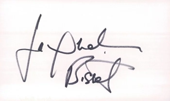 Jacqueline Bisset autograph
