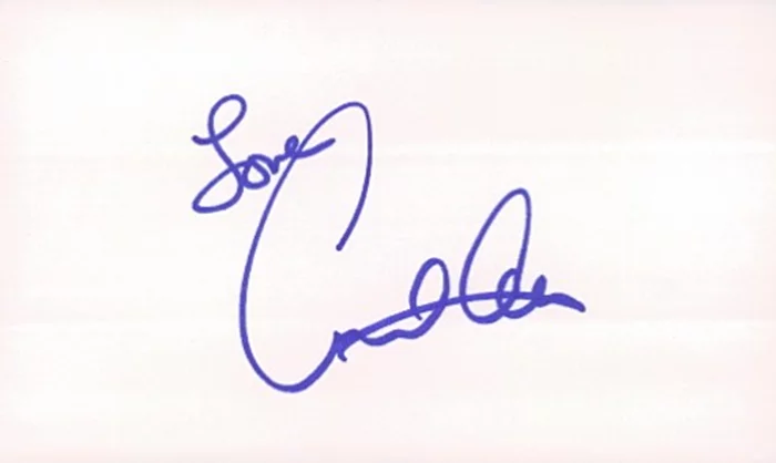 Carol Alt autograph