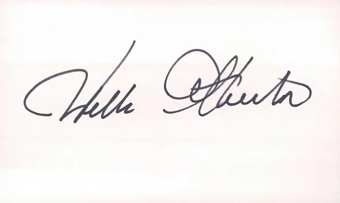 William Atherton autograph