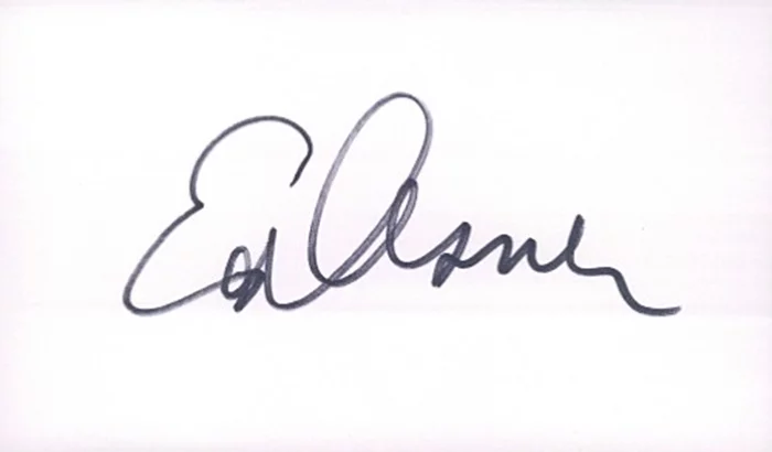 Ed Asner autograph
