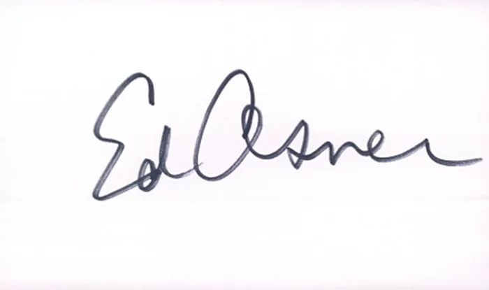 Ed Asner autograph