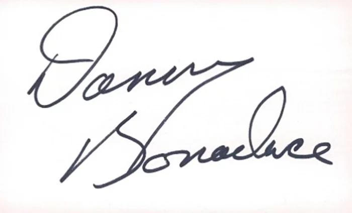 Danny Bonaduce autograph