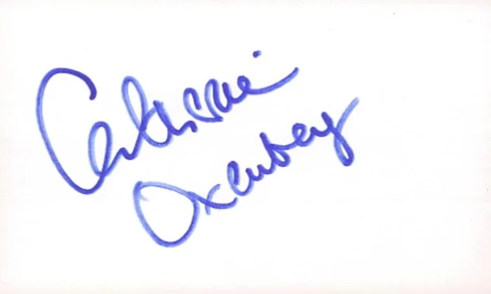 Catherine Oxenberg autograph