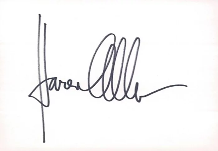 Karen Allen autograph