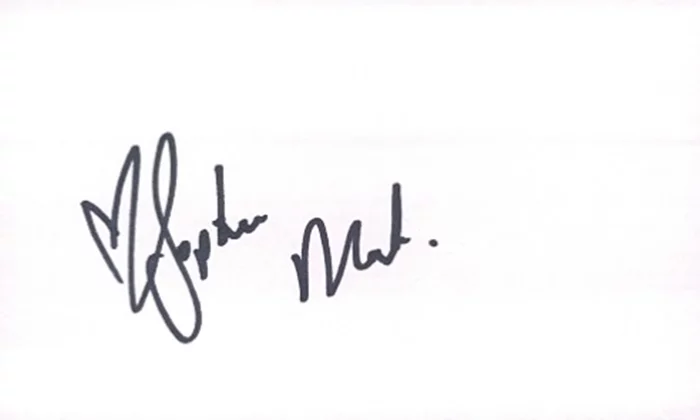 Sophie Monk autograph