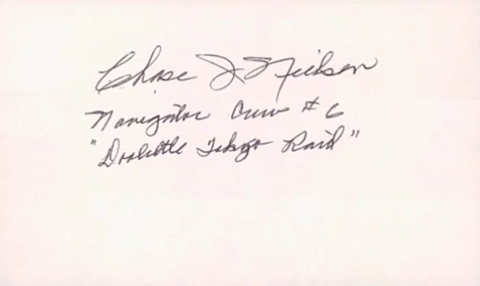 Chase J. Nielsen autograph