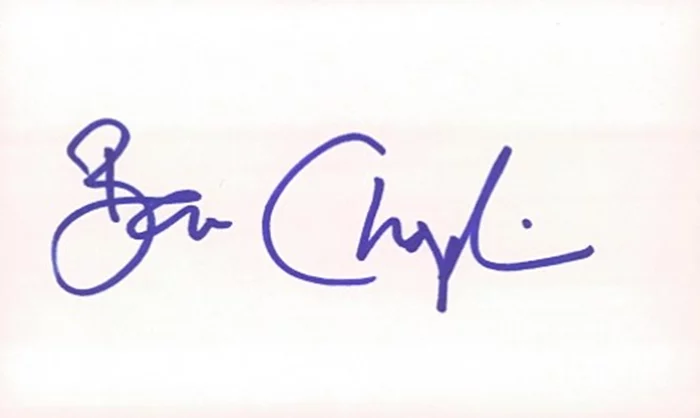 Ben Chaplin autograph
