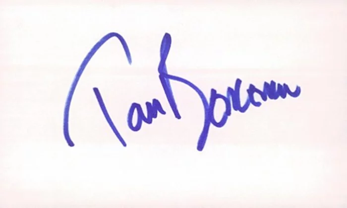 Tom Bergeron autograph