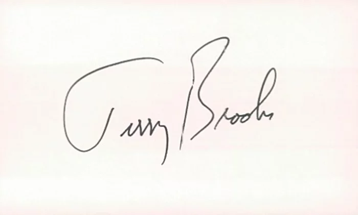 Terry Brooks autograph