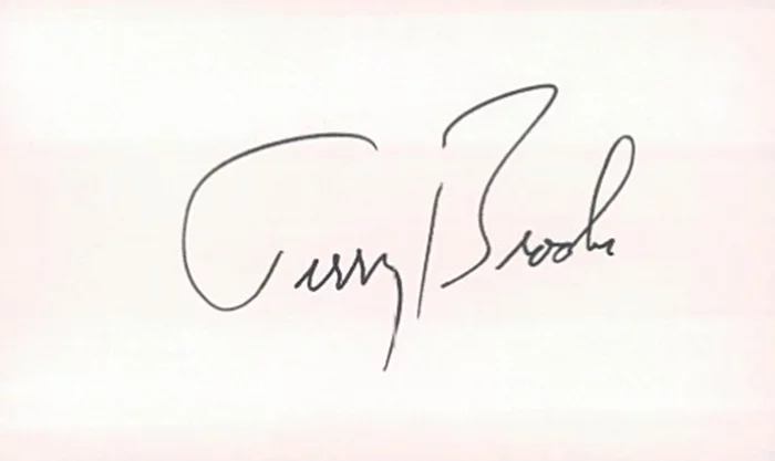 Terry Brooks autograph