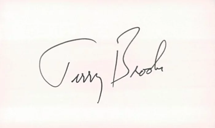 Terry Brooks autograph